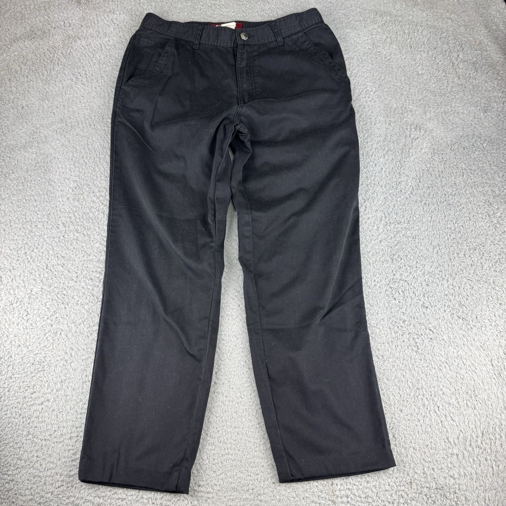 Oakley Software Black Men's 34x27 Chino Pants Rare‎ Hemmed Vintage Y2k